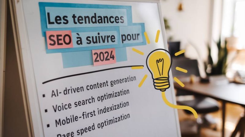 Les tendances SEO à suivre pour 2024 : préparez votre stratégie