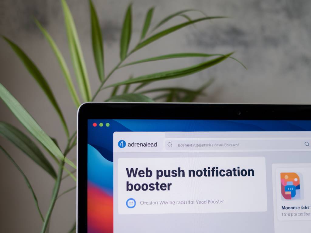 Adrenalead plateforme de web push notification : booster votre engagement en ligne